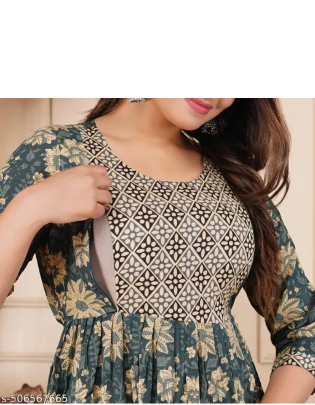 Mamaglow maternity kurti & feeding kurti/ gown/