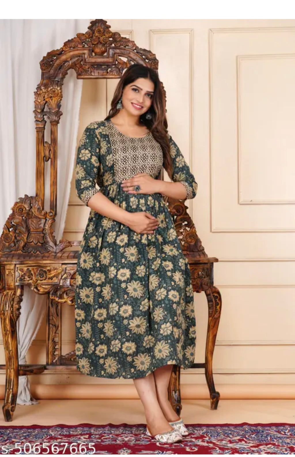 Mamaglow maternity kurti & feeding kurti/ gown/